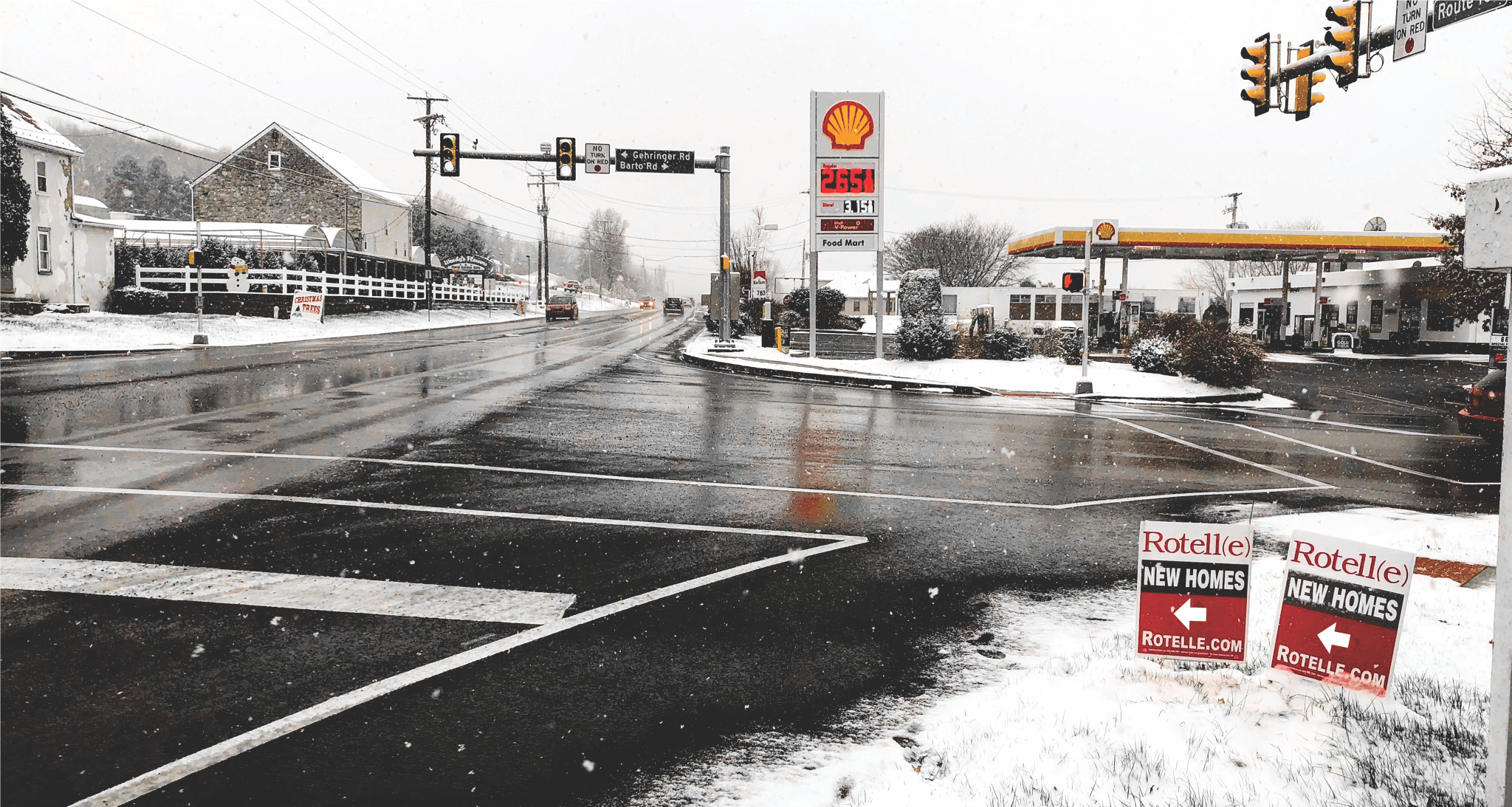 Signs In Snow Signs In Snow